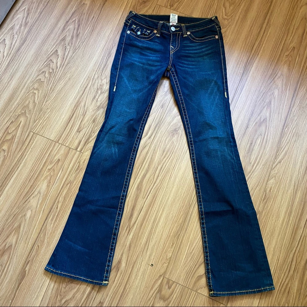True religion low waist flares size 29” inseam 34”